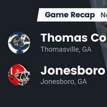 Football Game Recap: Jonesboro Cardinals vs. Thomas County Central Yellow Jackets