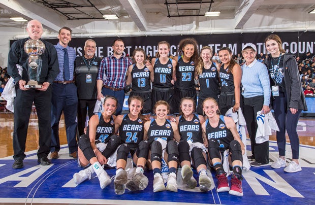 Central Valley celebrates an undefeated season and first national championship.