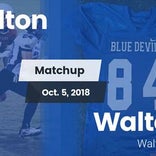 Football Game Recap: Walters vs. Healdton