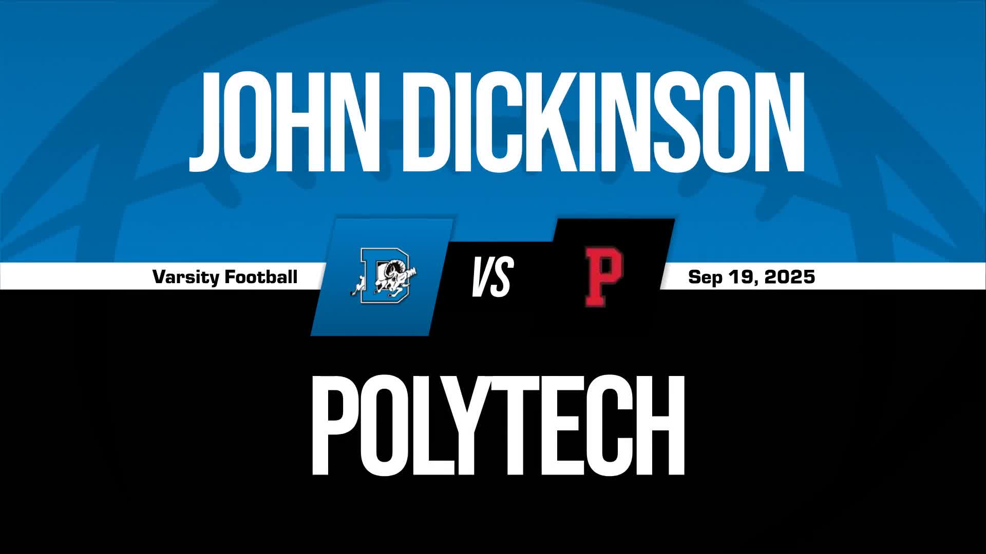 Football Game Preview: Dickinson Rams vs. Early College Hornets