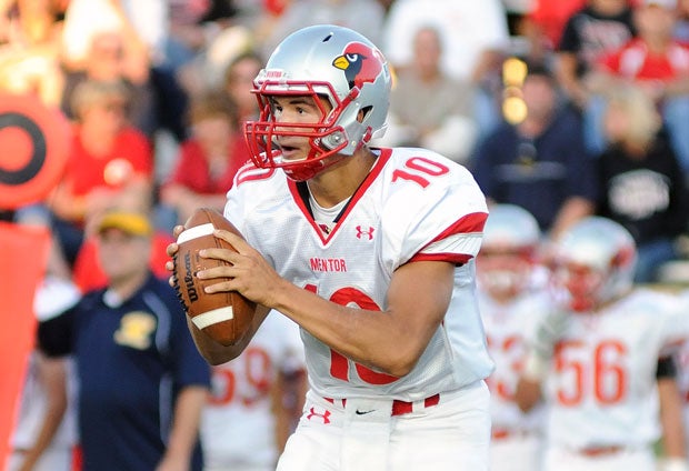 Mitch Trubisky put up a monster game in Ohio to advance his team.
