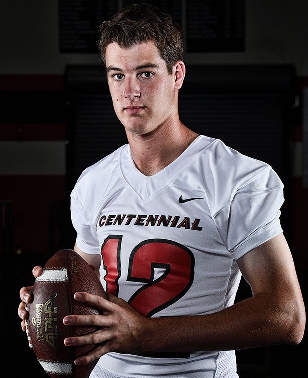 Quarterback Tanner McKee