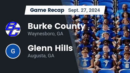 Football Recap: Burke County Triumphant Thanks to a Strong Effort from  A'merre Williams
