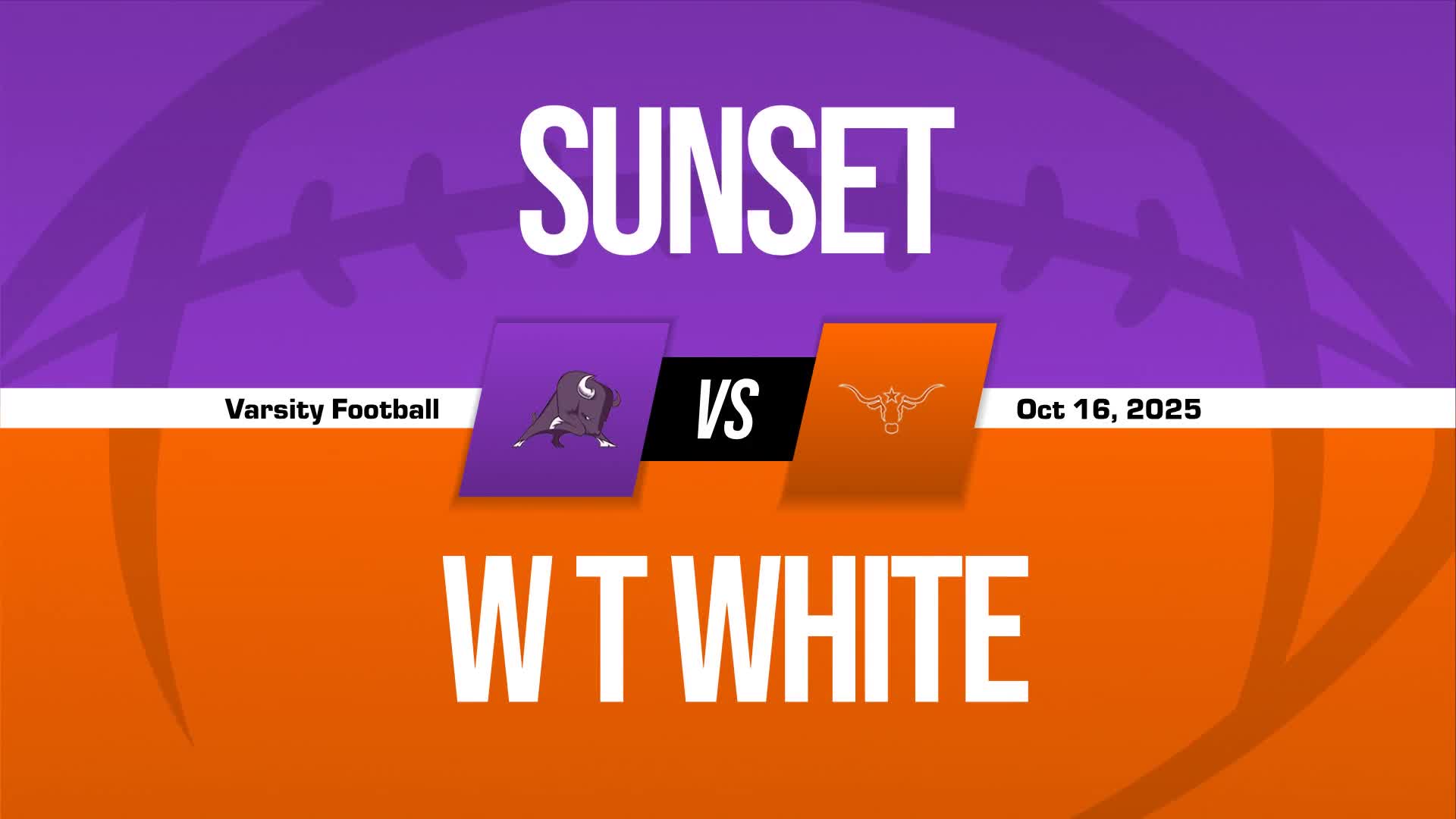 Football Game Preview: White Longhorns vs. Molina Jaguars + How To Watch