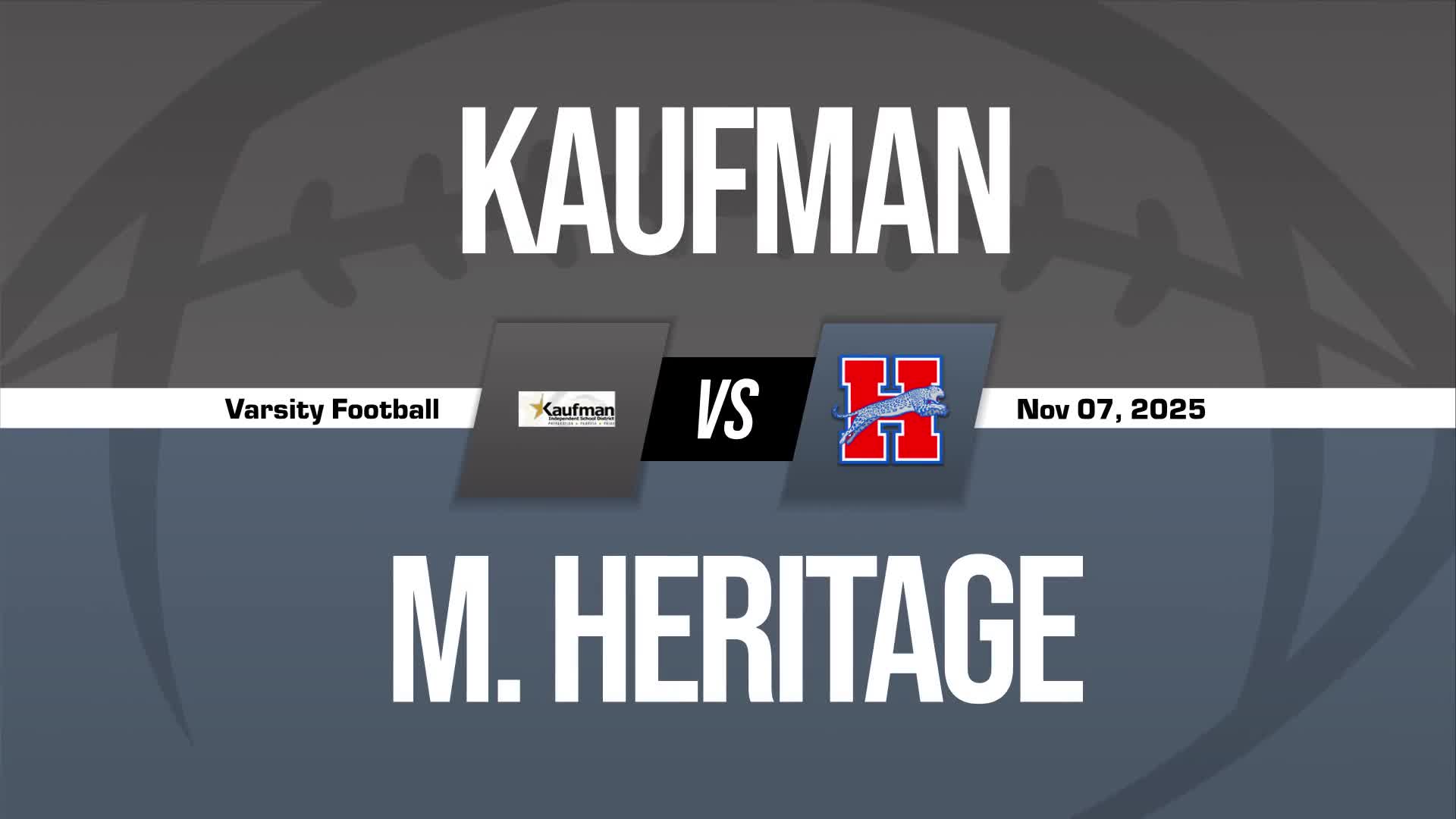 Football Recap: Midlothian Heritage Piles Up the Points Against Hillcrest + How To Watch