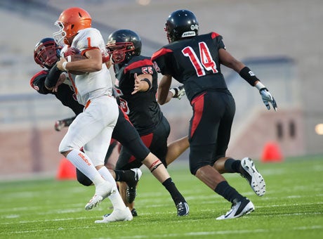 The Melissa defense is ready to gang up for a state title run.