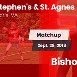 Football Game Recap: St. Stephen's & St. Agnes vs. Bishop Ireton