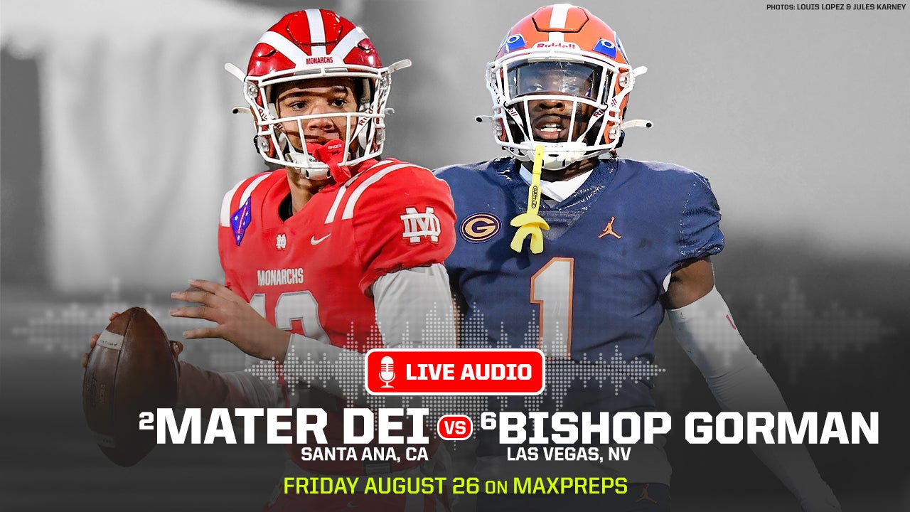 LIVE AUDIO No. 6 Gorman vs. No. 2 Mater Dei