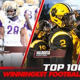 Top 100 winningest football programs