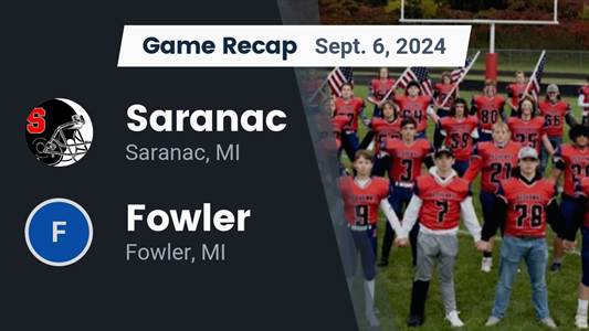 Football Recap: Fowler Skates Past Dansville with Ease