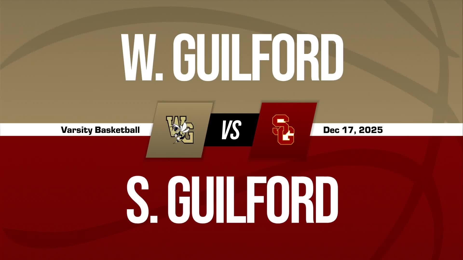 Basketball Recap: Western Guilford Has No Trouble Against Southern Guilford + How To Watch