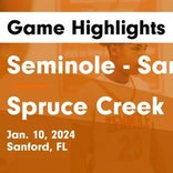 Spruce Creek piles up the points against University