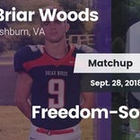 Football Game Recap: Freedom vs. Briar Woods