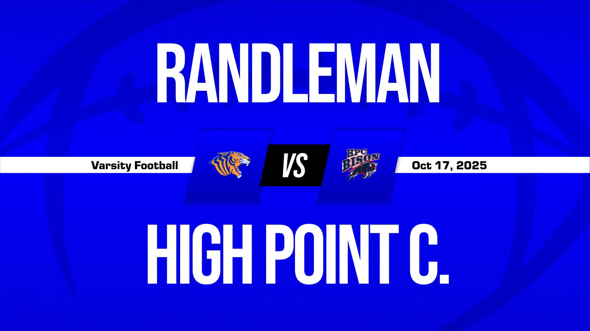 Football Game Preview: High Point Central Bison vs. Lexington Senior Yellowjackets + How To Watch