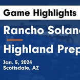 Rancho Solano Prep extends road winning streak to three