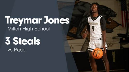 Treymar Jones Game Report: vs Pace