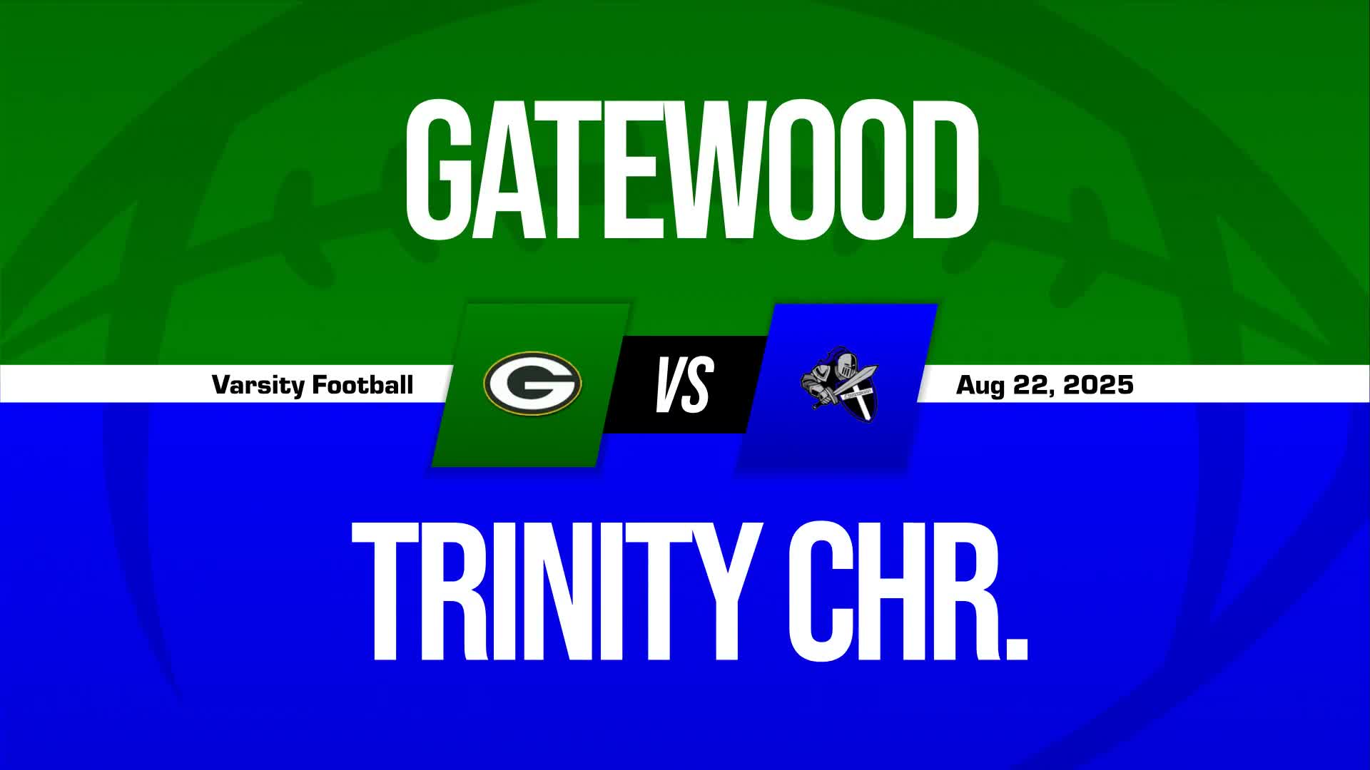 Football Recap: Trinity Christian Wins Going Away Against August
