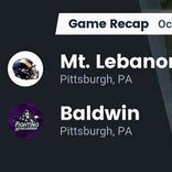 Football Game Recap: Baldwin Highlanders vs. Mt. Lebanon Blue Devils