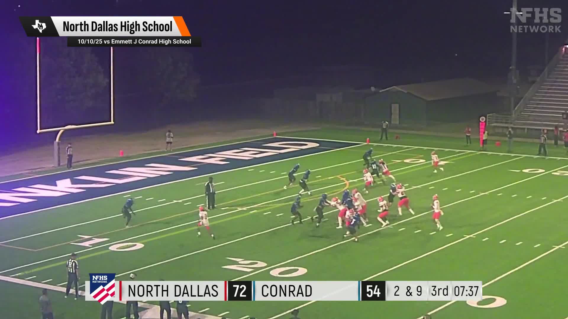 Football Recap: North Dallas Piles Up the Points Against Wilmer-Hutchins + How To Watch
