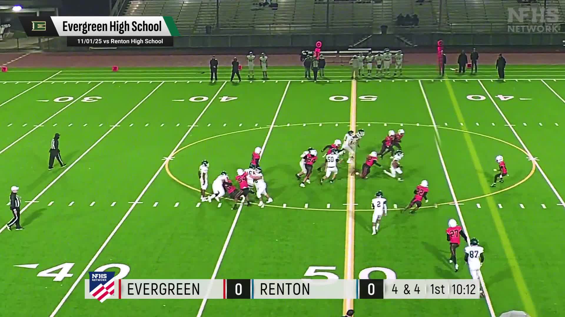 Football Recap: Evergreen Comes Up Short