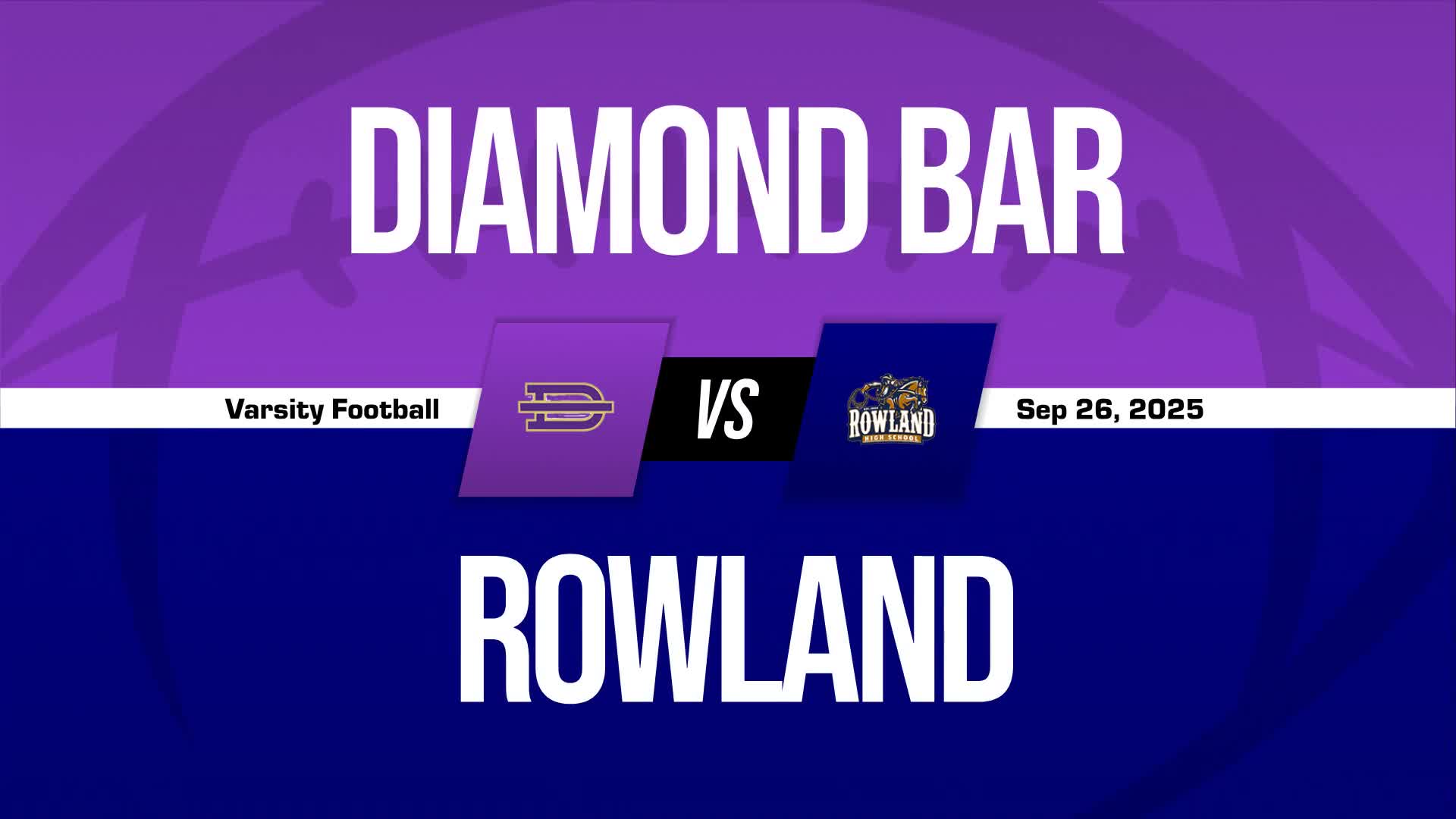 Football Recap: Diamond Bar Turns Things Around After  Road Loss