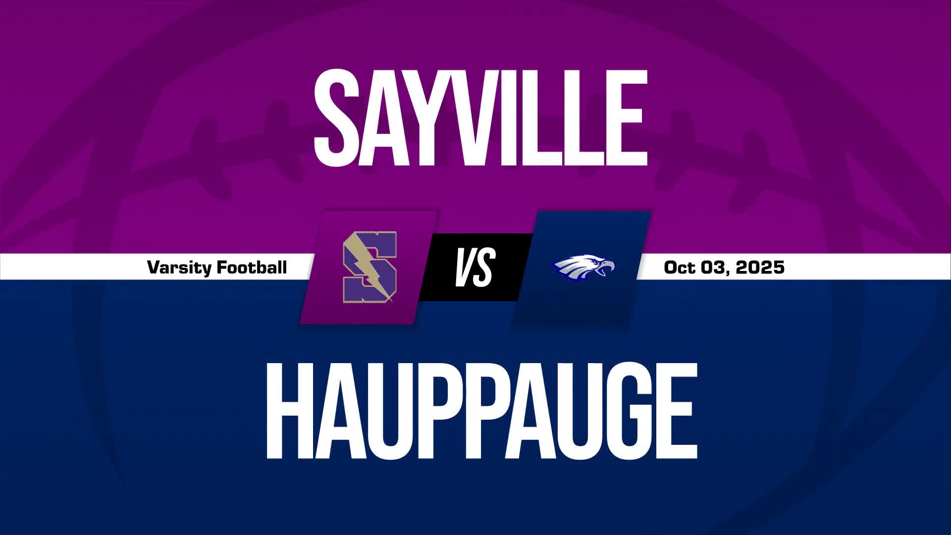 Football Game Preview: Hauppauge Eagles vs. Half Hollow Hills We