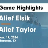 Alief Taylor falls despite strong effort from  Nataliyah Gray