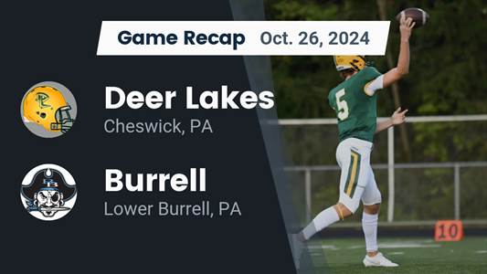 Football Recap: Burrell Comes Up Short