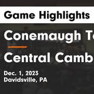 Basketball Game Recap: Central Cambria Red Devils vs. Conemaugh Township Indians