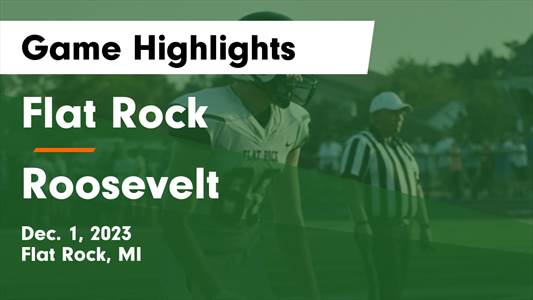 Flat Rock wins going away against Roosevelt