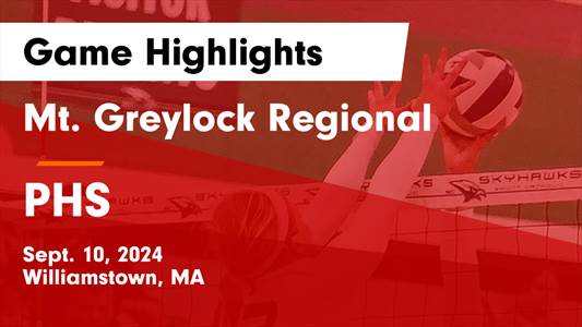 Volleyball Game Preview: Mount Greylock Regional on Home-Turf