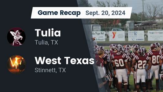 Football Game Preview: Tulia Hornets vs. Lamesa Tornadoes