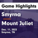 Basketball Game Recap: Mount Juliet Golden Bears vs. Smyrna Bulldogs