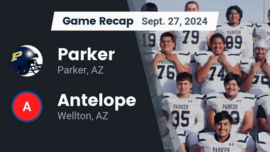 Football Recap: Antelope Takes a Loss