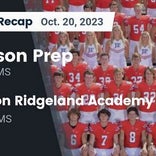Football Game Recap: Madison-Ridgeland Academy Patriots vs. Jackson Prep Patriots