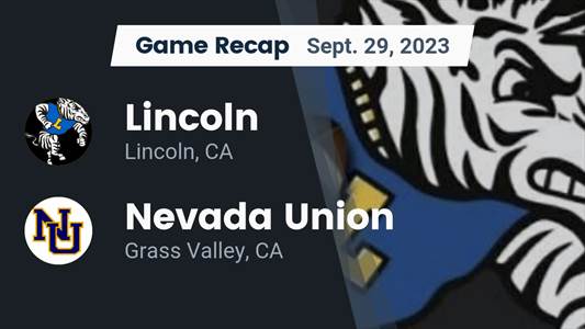 Football Game Recap: Nevada Union Miners vs. Ponderosa Bruins