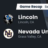 Football Game Recap: Nevada Union Miners vs. Ponderosa Bruins