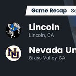 Nevada Union vs. Ponderosa