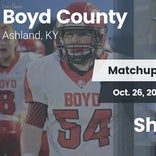 Football Game Recap: Boyd County vs. Shelby Valley