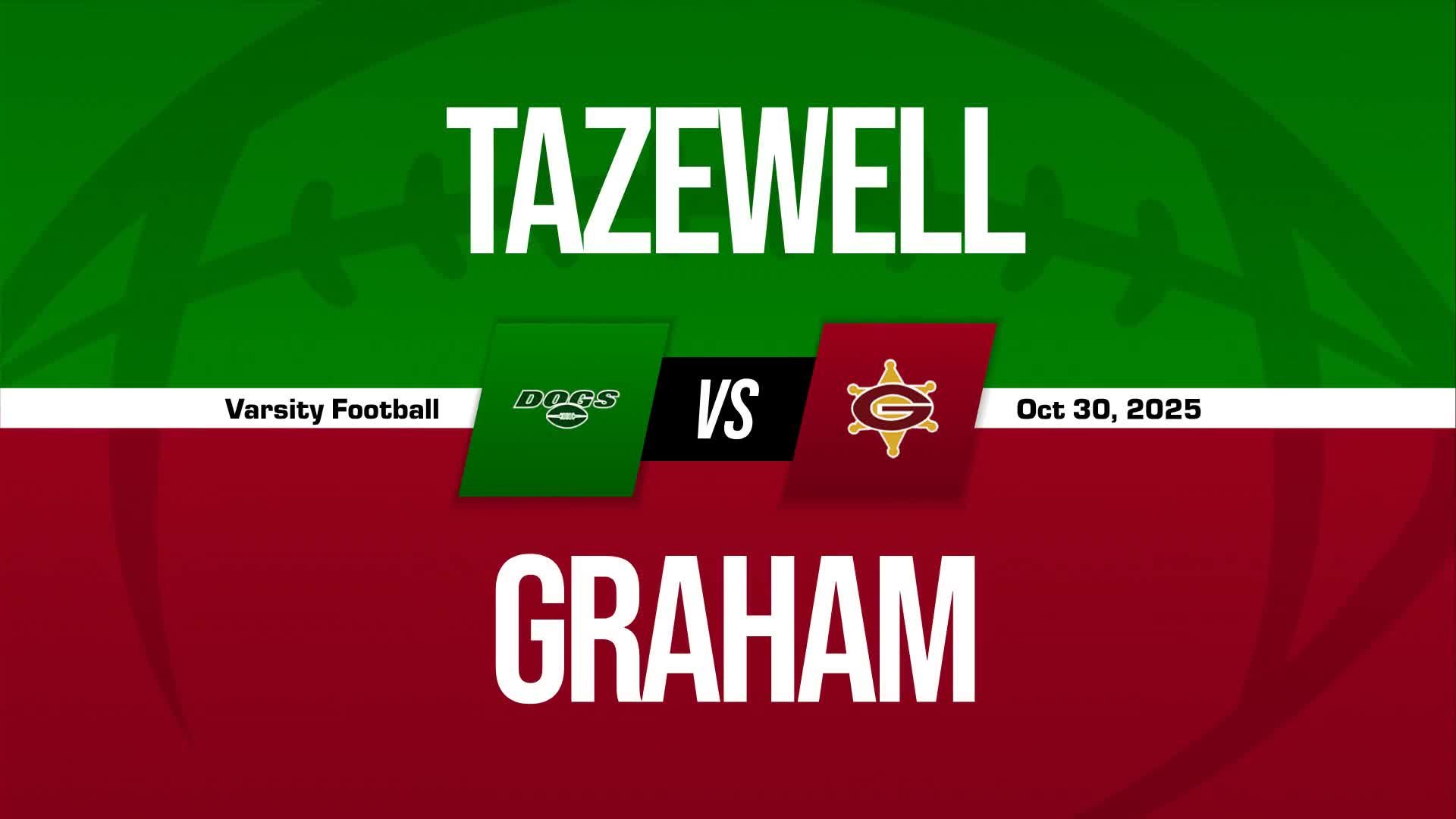 Football Recap: Graham Piles Up the Points Against Richlands + How To Watch