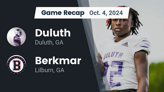 Football Recap: Jahmir Joseph's Big Game Can't Quite Lead Duluth over Peachtree Ridge