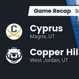 Football Game Preview: Copper Hills vs. Cyprus
