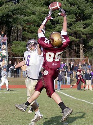 Thornton Academy vs. Cheverus. Playoff action.