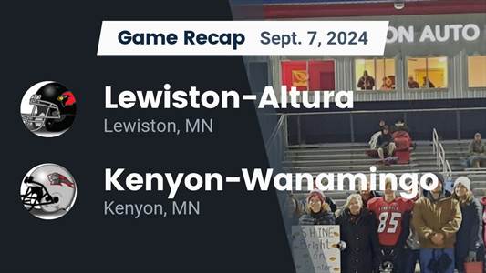 Football Game Preview: Kenyon-Wanamingo Heads Out