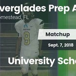 Football Game Recap: Everglades Prep Academy vs. University