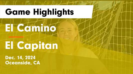 Soccer Game Preview: El Capitan vs. Rancho Bernardo