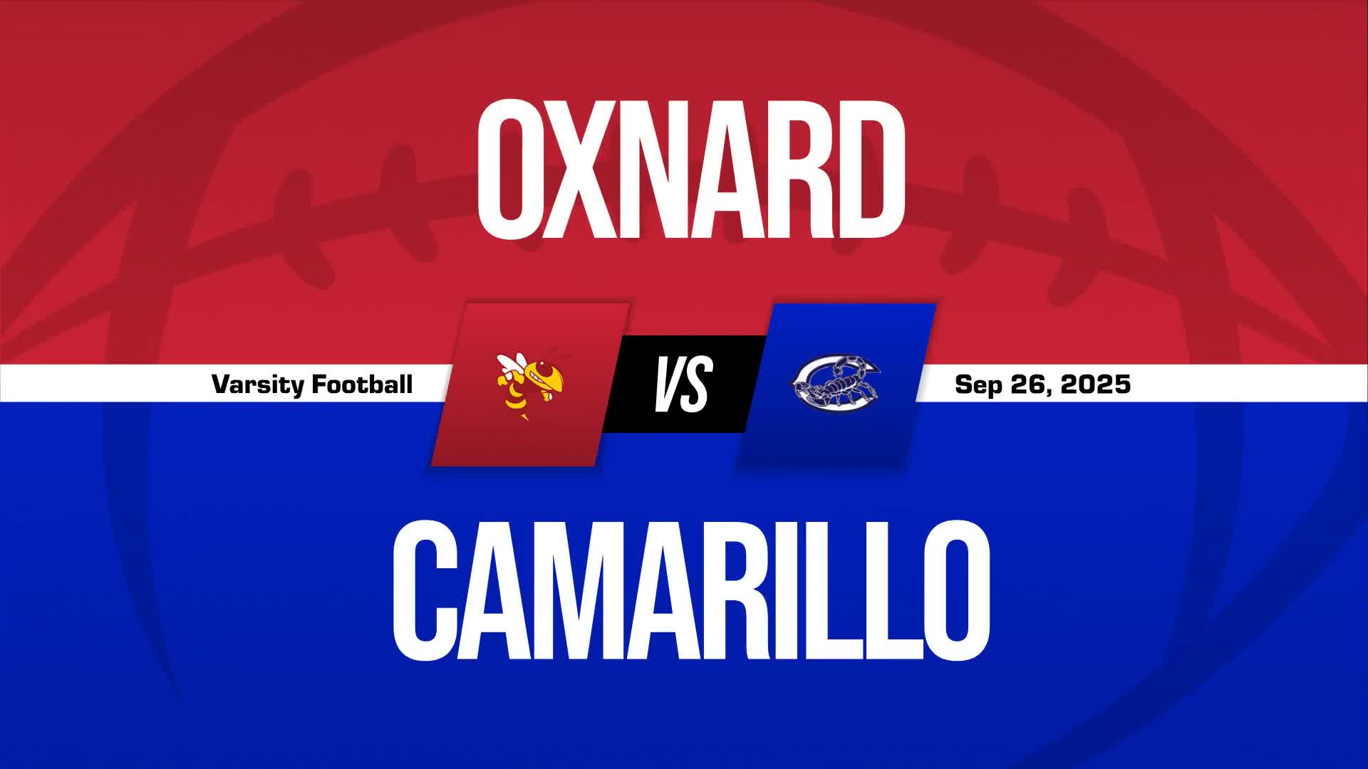 Football Recap: Camarillo Takes a Loss