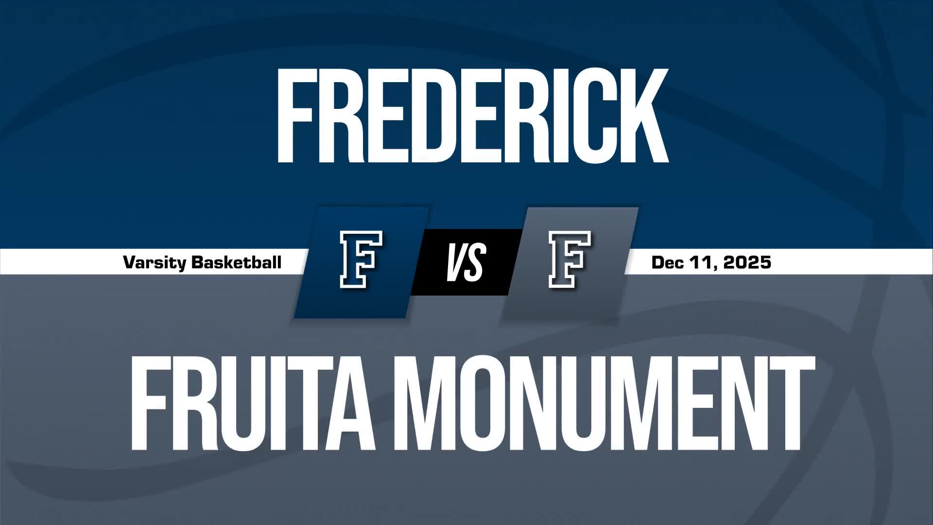 Basketball Recap: Make It Five in a Row for Frederick
