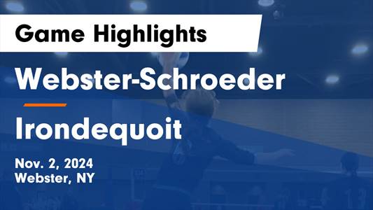 Volleyball Recap: Webster Schroeder Picks Up Fifth Consecutive  Win