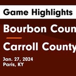 Basketball Game Recap: Bourbon County Colonels vs. Carroll County Panthers